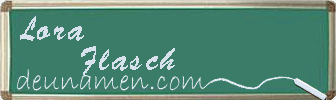 Lora Flasch Visitenkarte